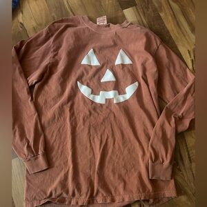 Jack ‘O Lantern Face Long Sleeve Shirt